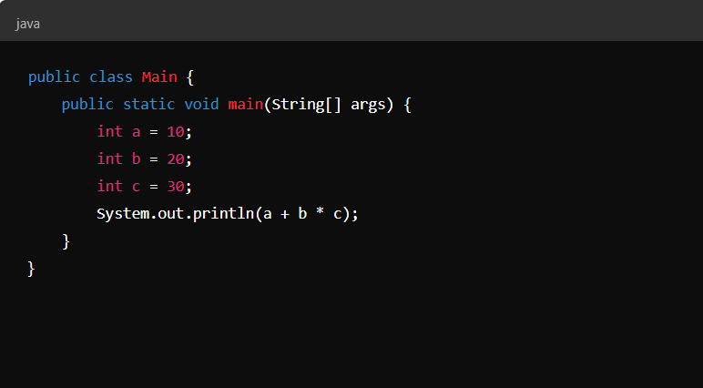 What will be the output?