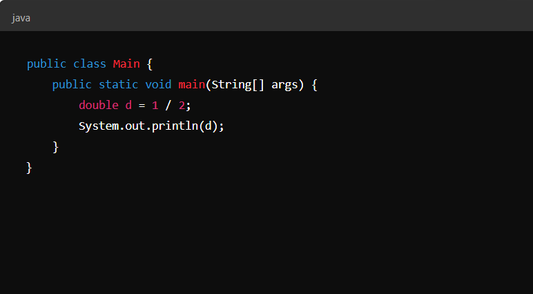 Find the output of the code?