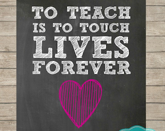 To teach is to touch