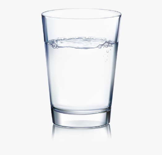 glass of water