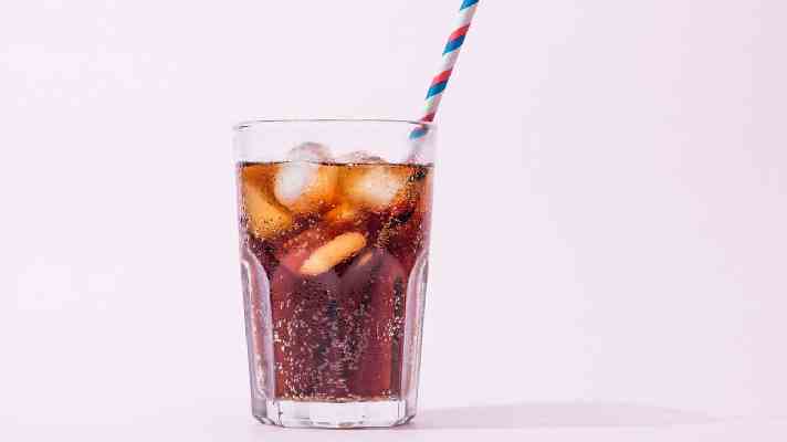 glass of soda