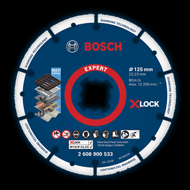 EXPERT DIAMOND METAL WHEEL X-LOCK DOORSLIJPSCHIJVEN