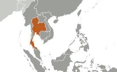 thailand map