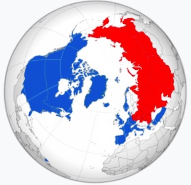 cold war map