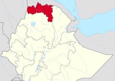 Tigray map