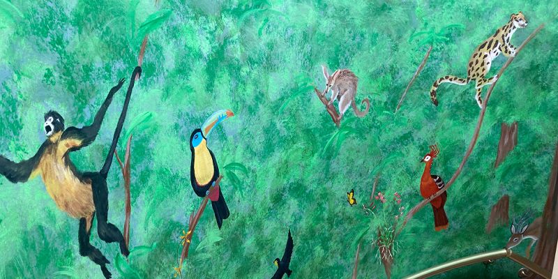 Jungle in the Stairwell