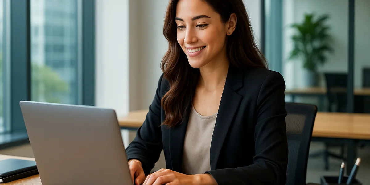 Image of lady reviewing quizizz alternatives